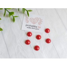 Полужемчуг 10 мм, цвет красный №525, 5 г